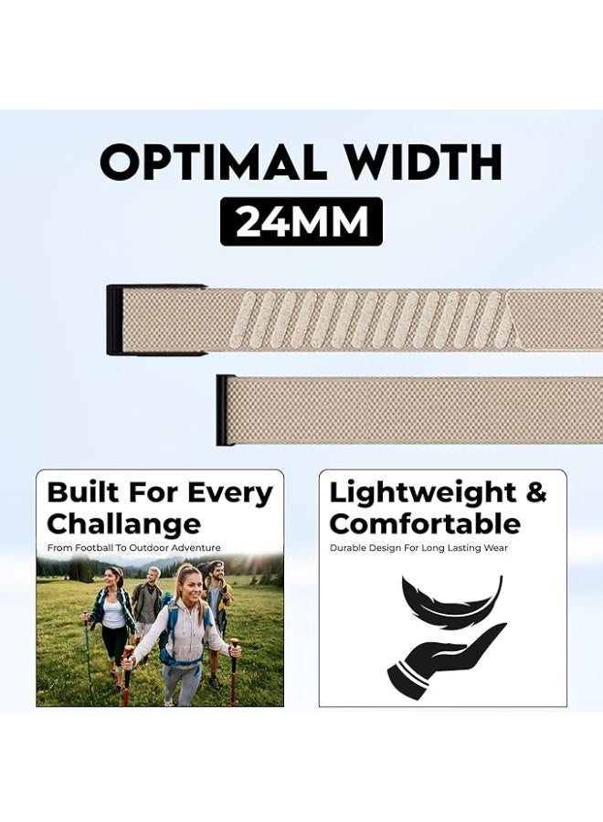 Ultra-soft Nylon Sport Band Compatible with WHOOP 5.0, One, Peak, and Life | Breathable, Durable & Secure Fit Strap | NOT for Gen 4 - Image 3